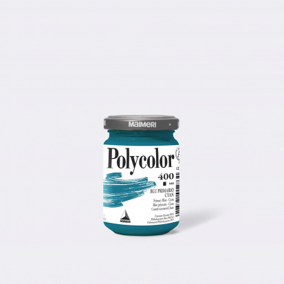 Акриловая краска "Polycolor" циан синий основной 140 ml 